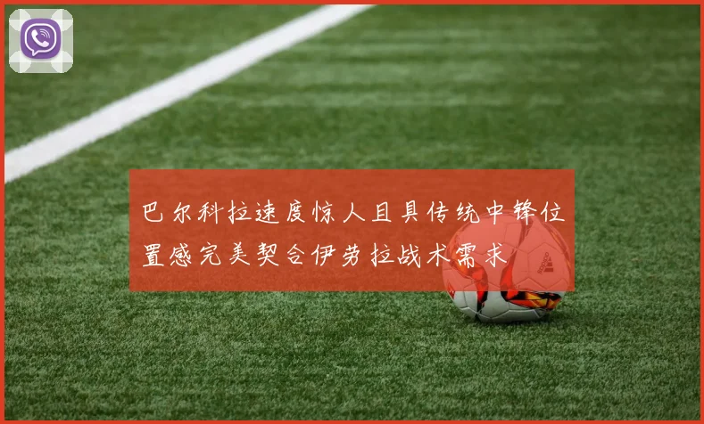 巴尔科拉速度惊人且具传统中锋位置感完美契合伊劳拉战术需求